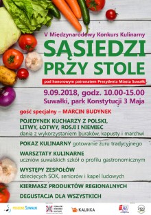 Sąsiedzi przy stole. Międzynarodowy Konkurs Kulinarny w Suwałkach