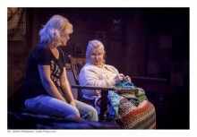 Stanisława Celińska i Lucyna Malec w marcu w Suwalskim Ośrodku Kultury