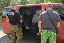 Giby. Tadżycy chcieli do Austrii, zostali odesłani na Litwę 