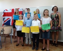 Najlepsi angliści z gminy Szypliszki otrzymali nagrody