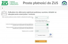 Kalkulator na Mały ZUS  za styczeń 2020