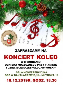Koncert kolęd w Bakałarzewie