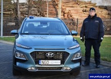 Nowy radiowóz w gołdapskiej Komendzie Policji