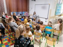 Dzieci z Przedszkola nr 6 w Suwałkach poznały historię swoich imion [zdjęcia]