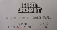  Eurojackpot. Kumulacja wzrosła do 330 milionów zł