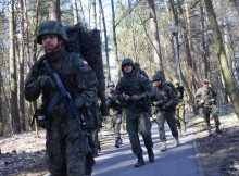 Terytorialsi z Suwałk na Litwie. Zawody użyteczno-bojowe [zdjęcia]