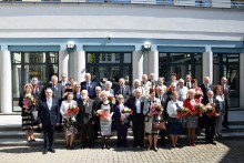 Są ze sobą od 50 lat. Złote Gody w suwalskim ratuszu [zdjęcia]