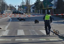 Zderzenie motocykla z BMW na ul. Wojska Polskiego [zdjęcia]