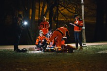 Wyjątkowe ćwiczenia suwalskich studentów. Ratownictwo Nocą w PWSZ [zdjęcia]