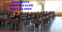 Drugi dzień egzaminów gimnazjalnych. Dziś część matematyczno - przyrodnicza