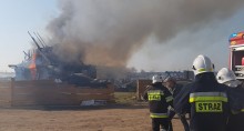 Pożar domu w Bakałarzewie [zdjęcia]