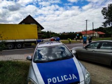Śmiertelny wypadek w Sztabinie i zderzenie dwóch aut koło Bargłowa [zdjęcia]