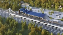 Rail Baltica. Szybka kolej a lotniska, protesty w Estonii, stacje lokalne, samochód w pociągu