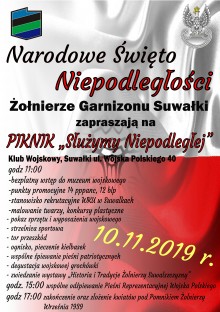 Piknik Służymy Niepodległej w Suwałkach