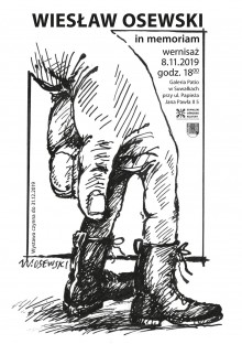 Grafiki Wiesława Osewskiego w SOK. Wernisaż w piątek