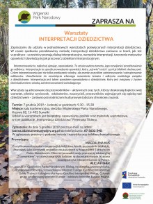 Warsztaty dla przewodników w Wigierskim Parku Narodowym