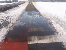 Obwodnica Suwałk. Zima pokazuje błędy [zdjęcia]