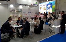 Mlekpol w Dubaju. Spółdzielnia Mleczarska z Grajewa, mająca zakład w Suwałkach, na Gulfood 2019