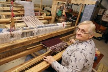 Sabina Knoch - tkaczka dywanów dwuosnowowych. Zakończenie projektu i pokaz prac