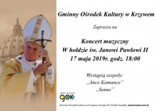 Koncert poświęcony pamięci św. Jana Pawła II