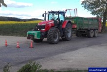 Powiat gołdapski. 13-latka potrącona przez ciągnik rolniczy