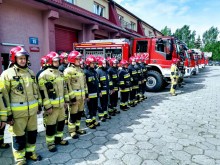 Suwalscy strażacy otrzymali nowy wóz [wideo, zdjęcia]
