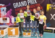 Pięć brązowych medali młodych badmintonistów SKB 