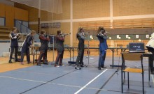 Emocje na strzelnicy II LO w Suwałkach 