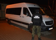 Augustów. Mercedes z ingerencją w nadwoziu