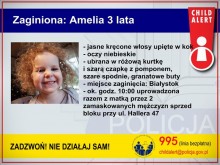 Rodzicielskie porwanie w Białymstoku. Uruchomiono Child Alert
