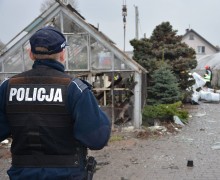 Wybuch nad zalewem Arkadia. Nielegalna bimbrownia?