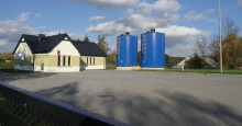 Jeleniewo.  Nowa stacja uzdatnianie wody i wodociągi