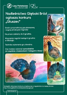 Wymyśl grę z głuszcem w roli głównej i zgarnij nagrody