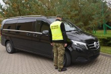 Skradziony mercedes wart 320 tys. złotych w Gibach