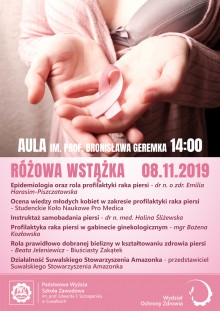 Jak wygrać z rakiem piersi. Konferencja naukowa w PWSZ w Suwałkach