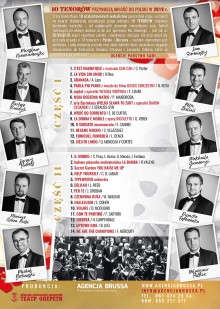 Dziesięciu tenorów na jednej scenie. Koncert w SOK KONKURS