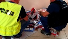 Suwałki. Nielegalne papierosy w pomieszczeniach 34-latka