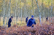 Giby. Kobieta zabłądziła w lesie