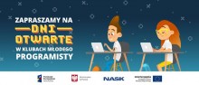 Halo Suwałki! Zapraszamy na Dzień Otwarty w suwalskim Klubie Młodego Programisty