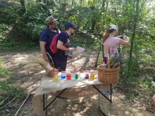 Zmierzyli się z zagadkami z mitologii jaćwieskiej i słowiańskiej. Gra terenowa w Suwałkach [zdjęcia]