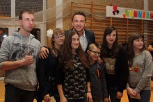 Radek Liszewski z zespołem zagrał dla dzieci ze SOS – W w Suwałkach [zdjęcia]