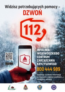 Dwóch mężczyzn uratowanych przed wychłodzeniem. Nie wahaj się, dzwoń po pomoc