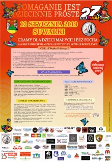 Koncerty, pokazy, zawody, licytacja koszulki K. Stocha i złotego serduszka. Finał WOŚP w Suwałkach