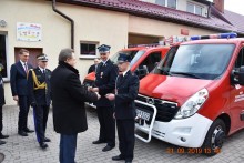 Nowy samochód gaśniczy w gminie Jeleniewo [zdjęcia]