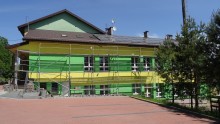 Gmina Szypliszki. Trwa termomodernizacja budynku Ośrodka Rehabilitacji w Becejłach [zdjęcia]