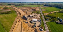 Powstają nowe odcinki trasy Via Baltica. Dwa tysiące osób i tysiąc maszyn na drodze za 6,5 miliarda