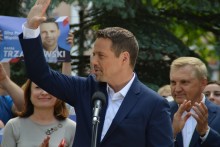 Po ataku na Rafała Trzaskowskiego w Suwałkach. Policja chce wiedzieć więcej