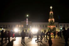 Rozświetlone Suwałki. Pstryk i zrobiło się świątecznie [zdjęcia]