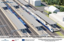 Rail Baltica. Stacja Ełk będzie bardziej dostępna dla podróżnych [wizualizacje]