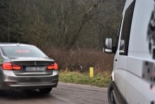 Policyjne kontrole na trasach do granicy państwa